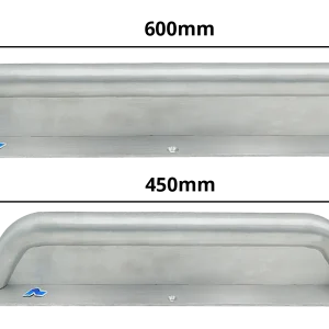Ligature Resistant Stainless Steel Grab Rail: ALSGR600SS / 450SS