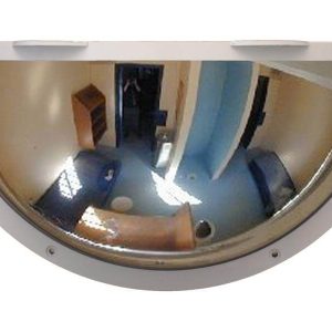 Securikey M16529HL Stainless steel half dome safety mirror with anti ligature frame