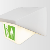 Guardalux Over Door Blade Emergency Exit Sign ALS