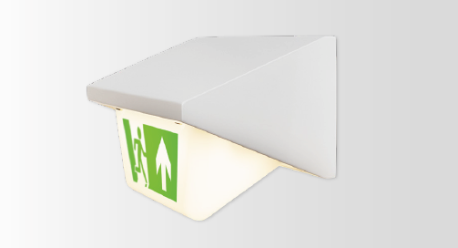 Guardalux Over Door Blade Emergency Exit Sign ALS