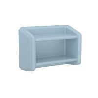 Endurance® 2 Shelf - COR-7614 in Blue Gray, moulded furniture for custodial and behavioural health environments