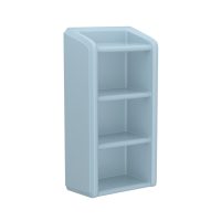 Endurance® 4 Shelf - COR-7111 in Blue Gray, moulded furniture for custodial and behavioural health environments