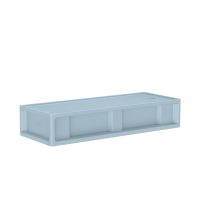 Endurance® Bed 0.0 - COR-7500 in Blue Gray, moulded furniture for custodial and behavioural health environments