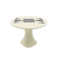 Endurance® Cascade Base Table - COR-670GTS in Canvas, moulded furniture for custodial and behavioural health environments