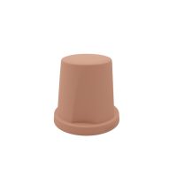 Endurance® Floor Mounted Stool - COR-7901 in Claylight, moulded furniture for custodial and behavioural health environments