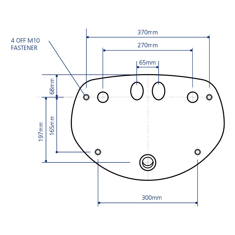 Tyde 371149 Resan Dual Spout Basin for Infa Red Controls