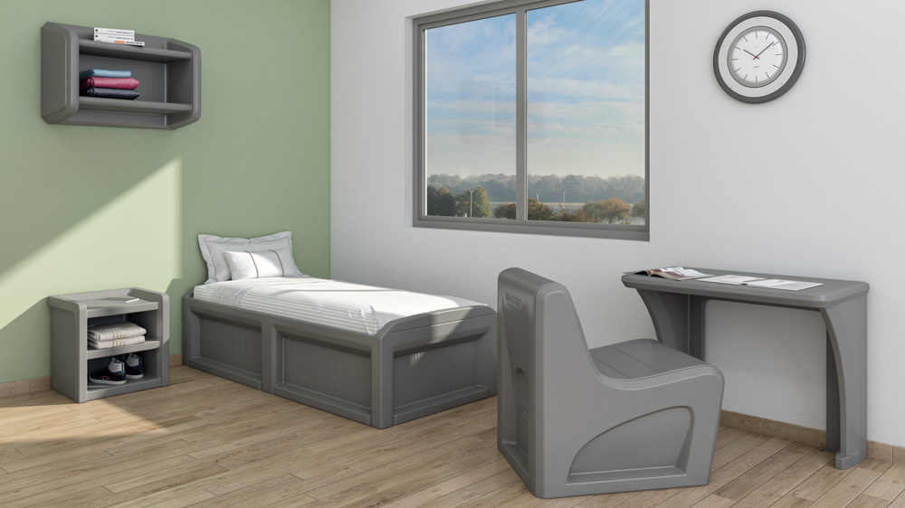 Solstice Bed - COR-100 for custodial and behavioural health environments