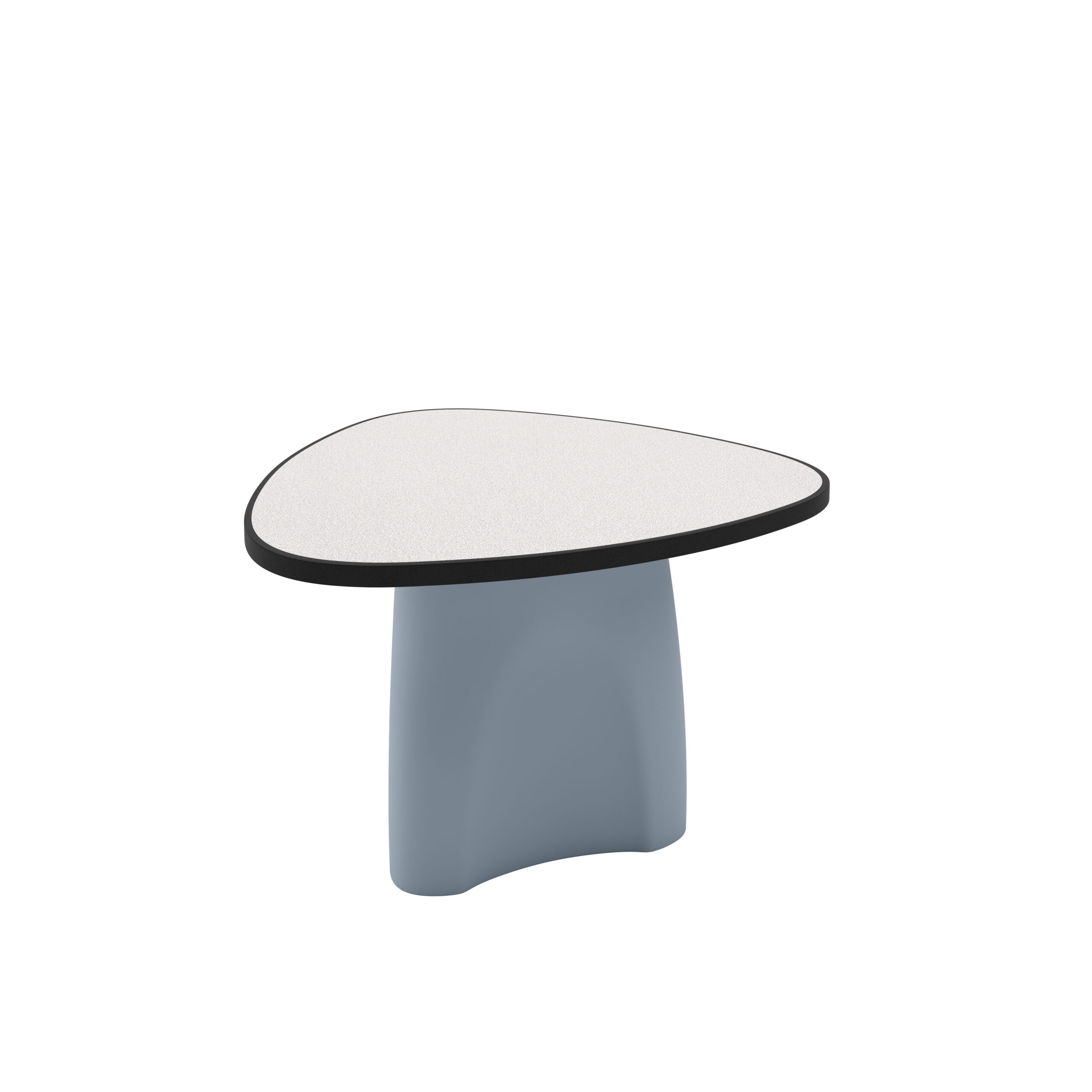 Summit Mid Range Table - COR-353S in Blue Gray, moulded furniture for custodial and behavioural health environments