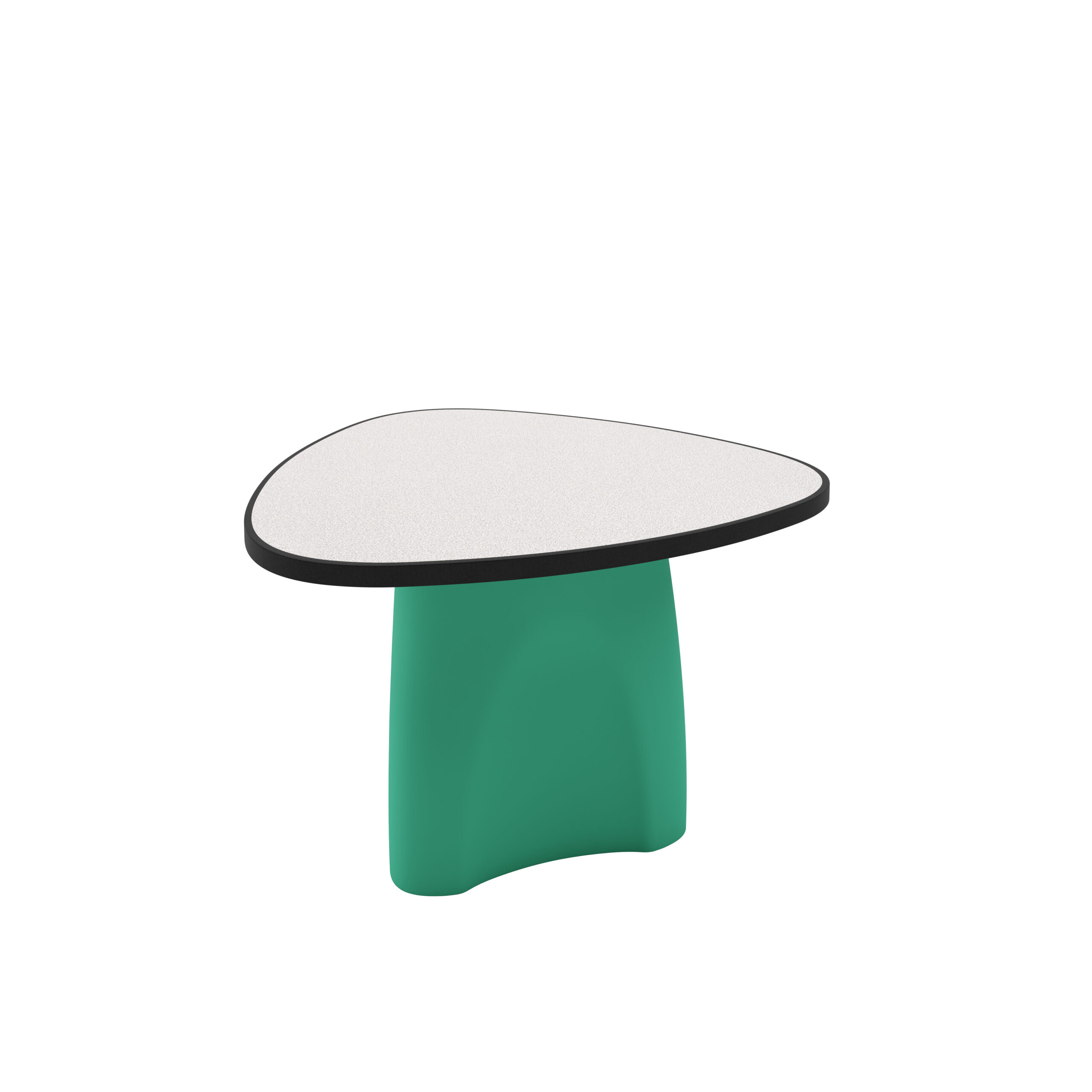 Summit Mid Range Table - COR-353S in Green, moulded furniture for custodial and behavioural health environments