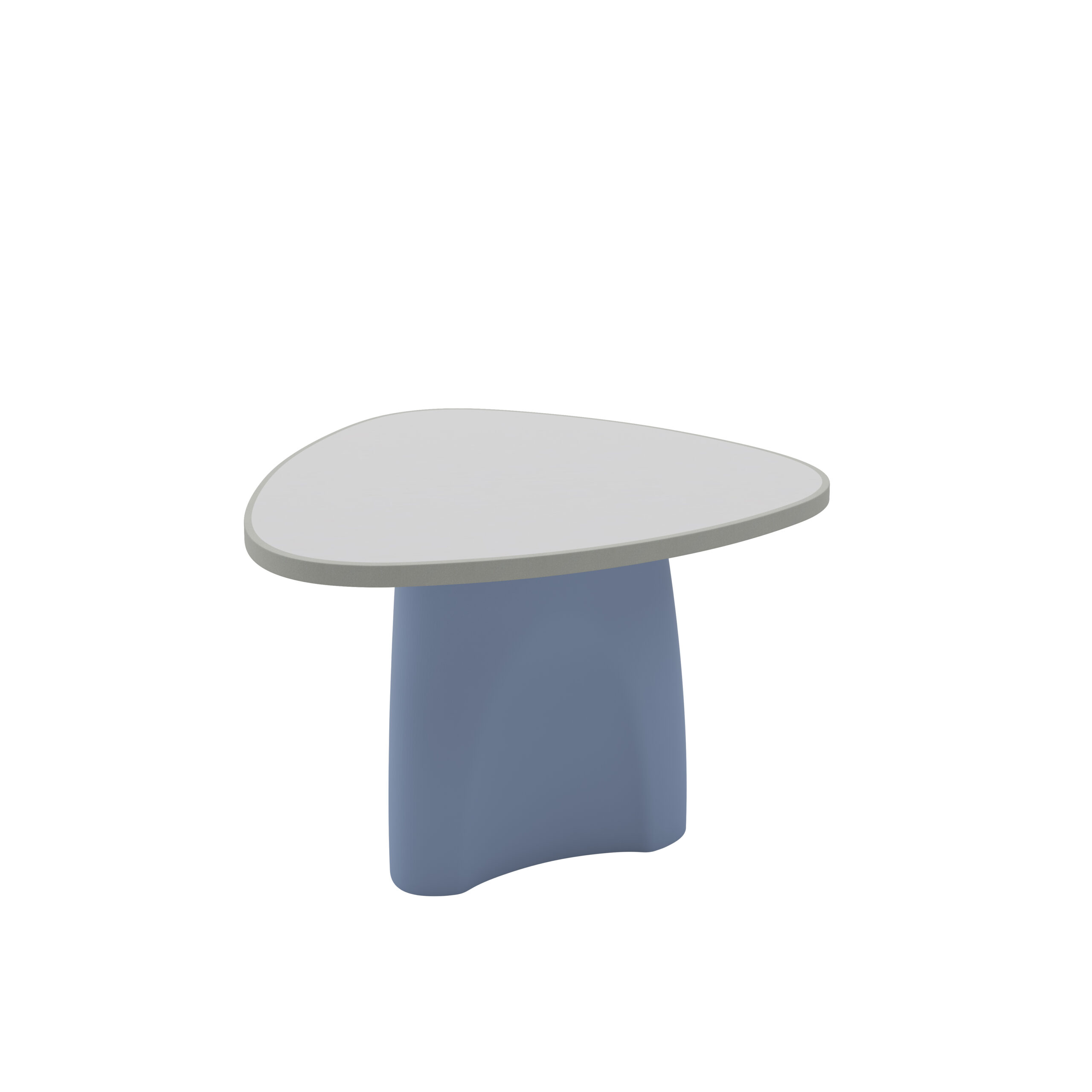 Summit Mid Range Table - COR-353S in Overcast, moulded furniture for custodial and behavioural health environments
