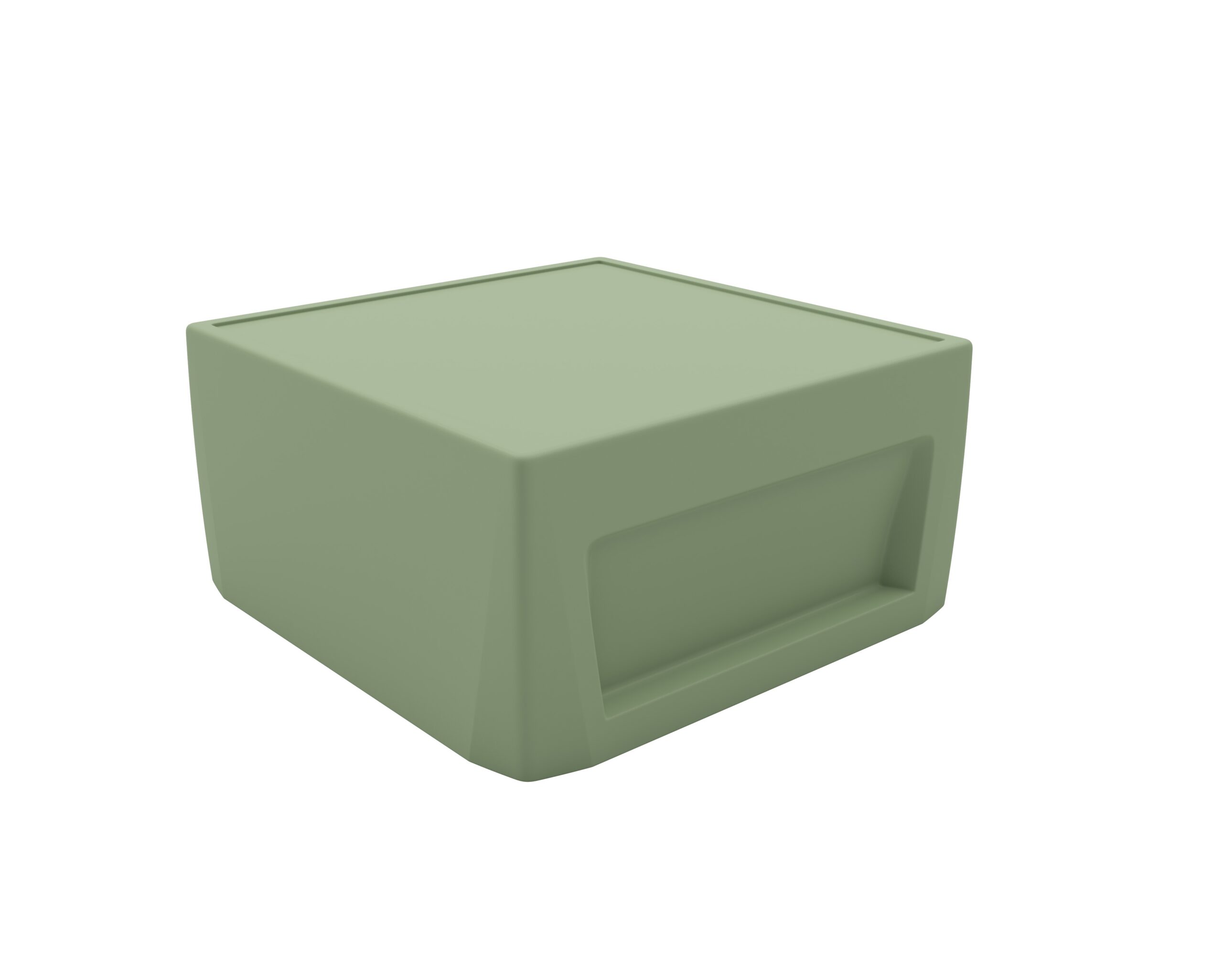 Sync Cube - COR-276S in Seagrass, moulded furniture for custodial and behavioural health environments