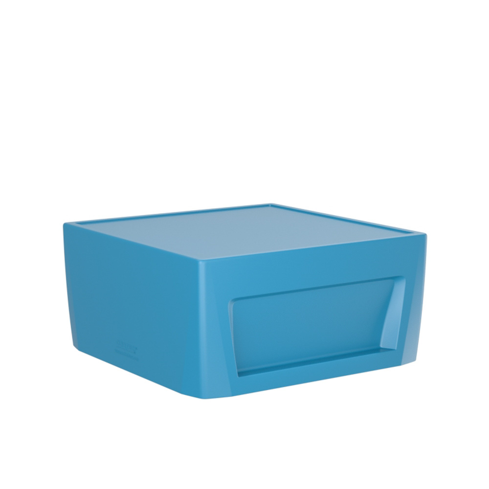Sync Cube - COR-276S in Slate Blue, moulded furniture for custodial and behavioural health environments
