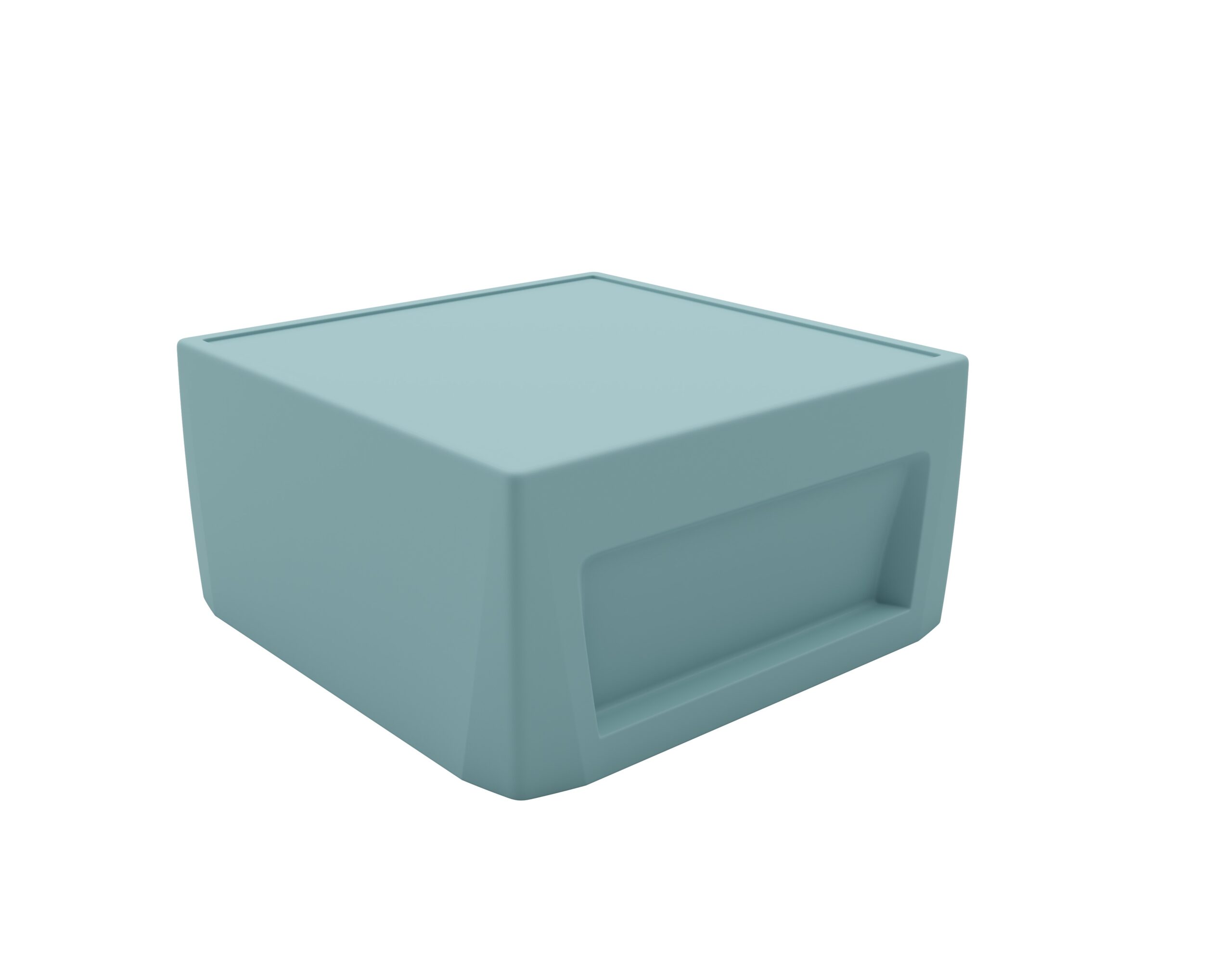 Sync Cube - COR-276S in Tide, moulded furniture for custodial and behavioural health environments